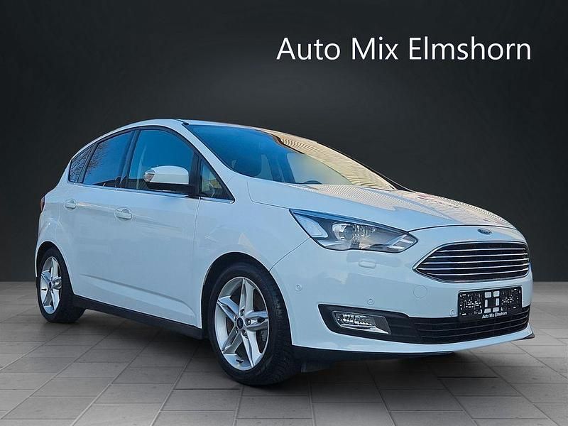 Gebraucht Ford C-MAX Titanium 150 PS (110 kW) 2018 Weiß Van / Kleinbus