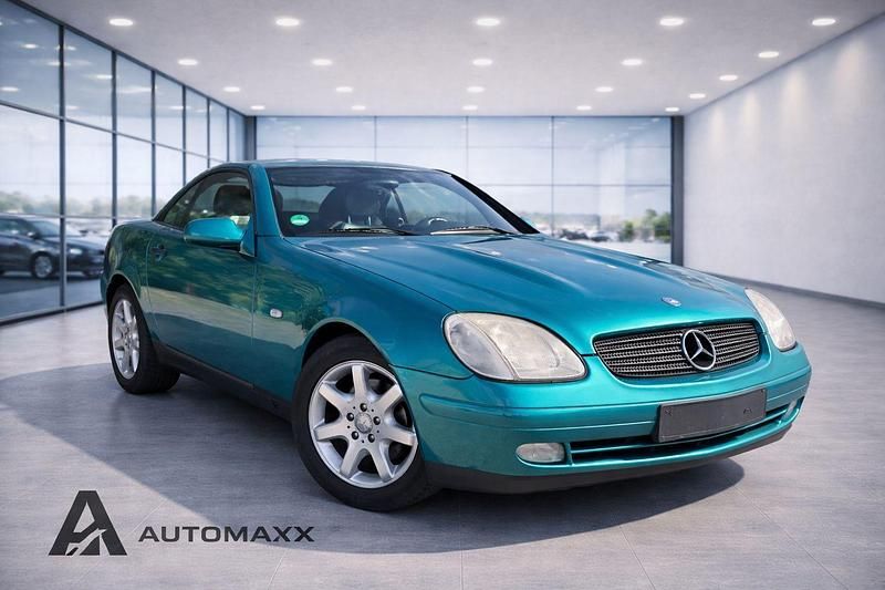 Gebraucht Mercedes SLK200 136 PS (100 kW) 1998 Grün Cabrio