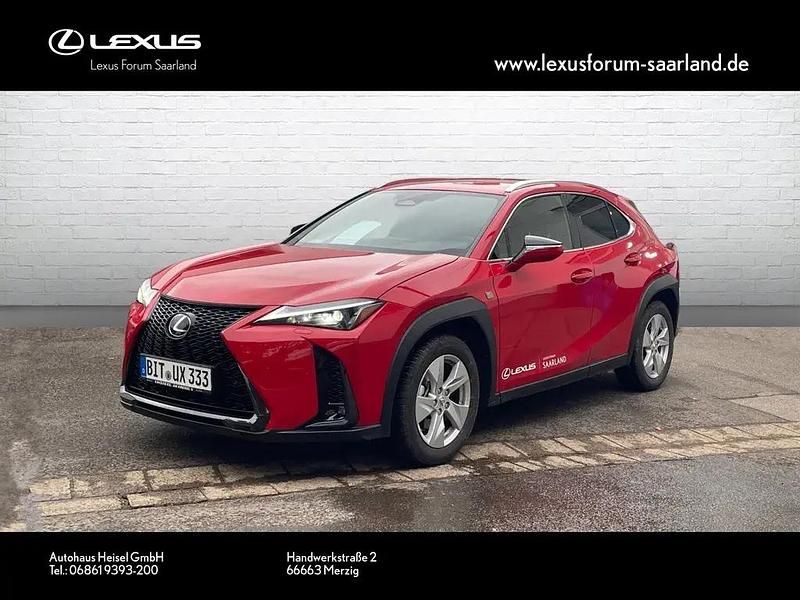 Solid red Gebraucht 2024 Lexus UX 300h Sport Design Packet SUV | 37.960 € (Fairer Preis) - Bild 1/4