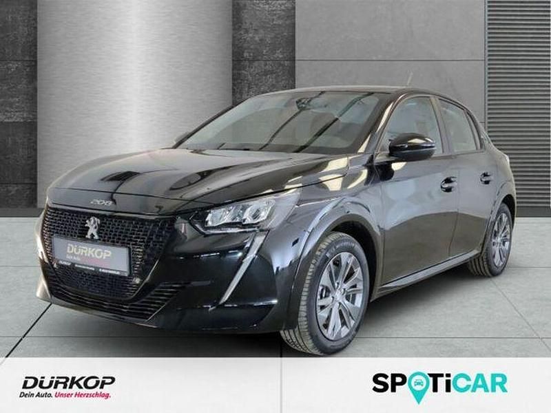 Schwarz Gebraucht 2021 Peugeot e-208 Active Kleinwagen | 15.950 € (Fairer Preis) - Bild 1/4