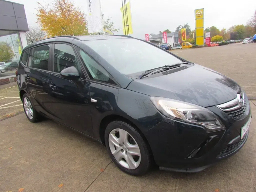 Gebraucht Opel Zafira Tourer Edition 140 PS (102 kW) 2013 Grün Van / Kleinbus