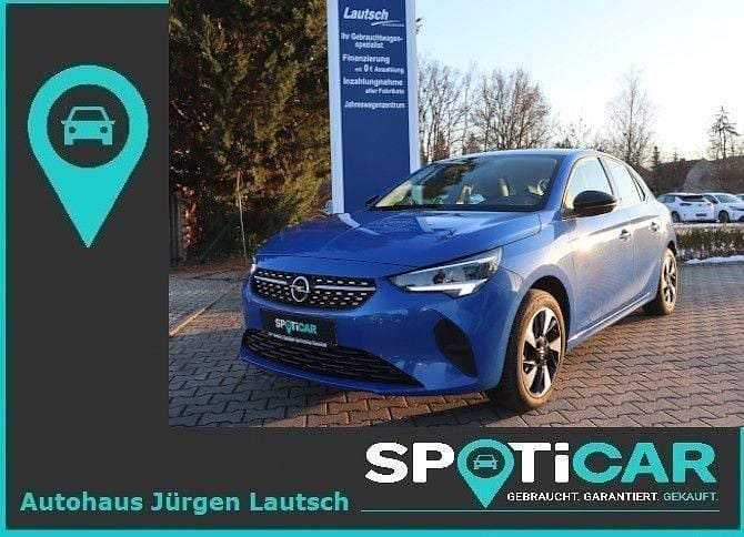 Blau Gebraucht 2022 Opel Corsa-e Elegance Kleinwagen | 14.850 € (Guter Preis) - Bild 1/4