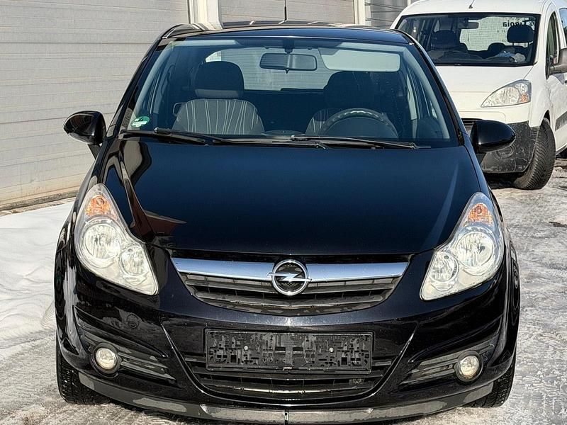 Gebraucht Opel Corsa Edition 80 PS (58 kW) 2007 Schwarz Kleinwagen