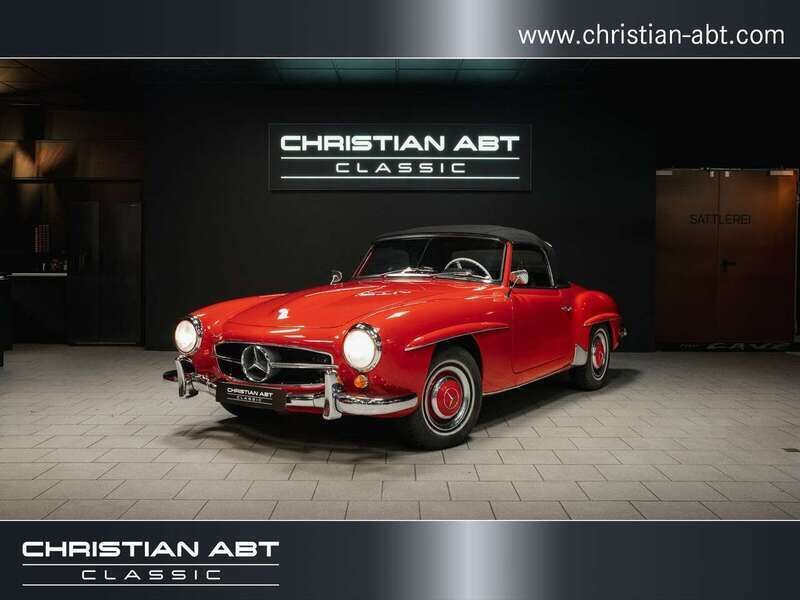 Rot Gebraucht 1962 Mercedes 190 Cabrio | 114.900 € - Bild 1/4