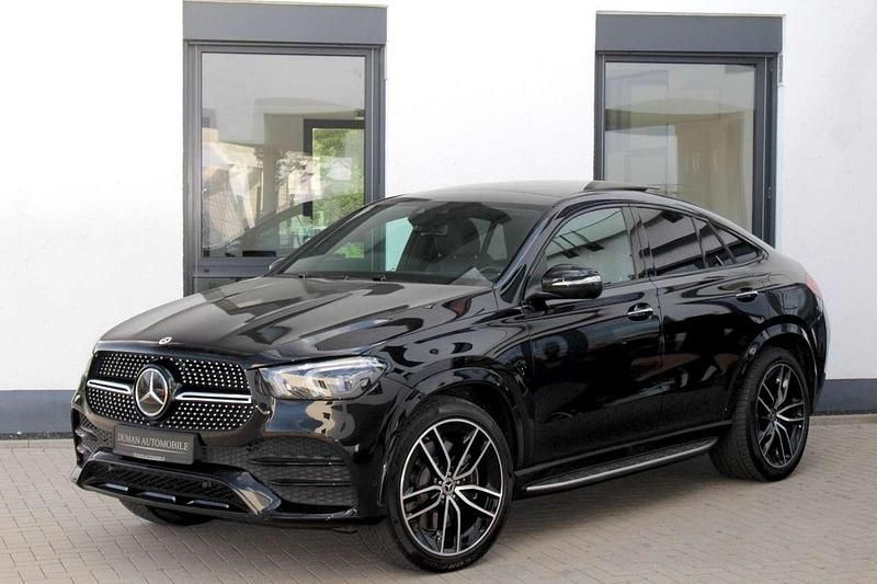 Obsidianschwarz metallic Gebraucht 2022 Mercedes GLE350 AMG Coupé | 60.800 € (Fairer Preis) - Bild 1/4