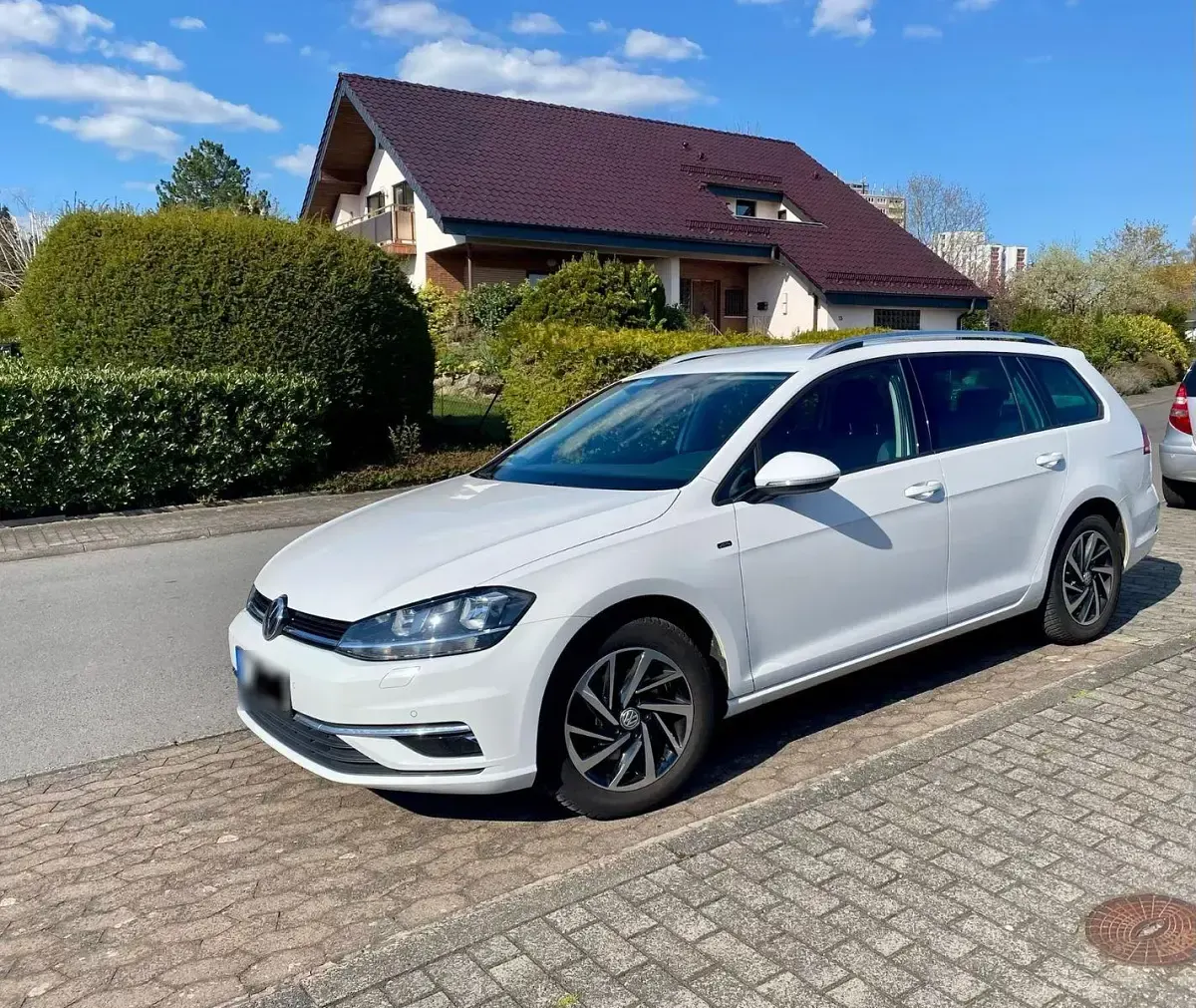 Gebraucht VW Golf VII Join 116 PS (85 kW) 2019 Weiß Kombi