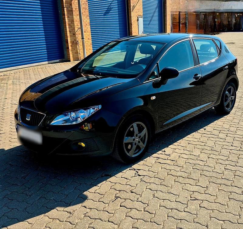 Gebraucht Seat Ibiza 86 PS (63 kW) 2012 Schwarz Kleinwagen