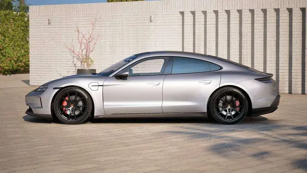 Gebraucht Porsche Taycan 4S 439 kW (598 PS) 2024 Silber Limousine