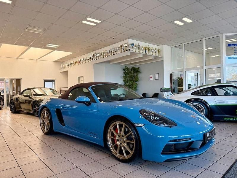 Gebraucht Porsche 718 400 PS (294 kW) 2023 Blau Cabrio