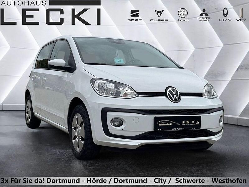 Weiß Gebraucht 2022 VW up! move up! Kleinwagen | 10.980 € (Fairer Preis) - Bild 1/4