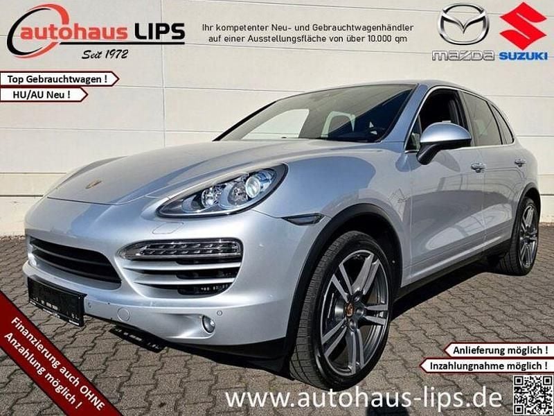 Klassiksilbermetallic Gebraucht 2013 Porsche Cayenne SUV | 30.990 € (Etwas zu teuer) - Bild 1/4
