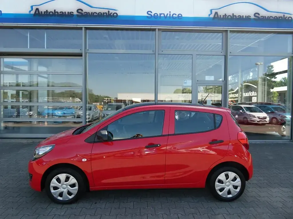 Gebraucht Opel Karl Selection 75 PS (55 kW) 2017 Rot Kleinwagen