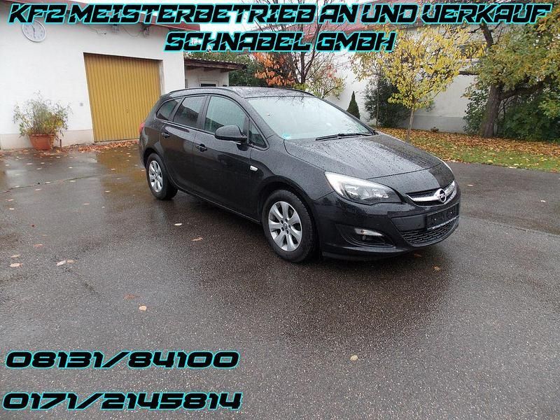 Schwarz Gebraucht 2016 Opel Astra Edition Kombi | 9.500 € (Fairer Preis) - Bild 1/4