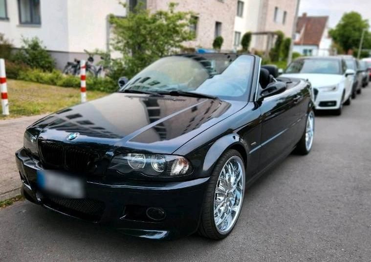 Schwarz Gebraucht 2000 BMW 325 Cabriolet M Sport Cabrio | 6.950 € (Fairer Preis) - Bild 1/4