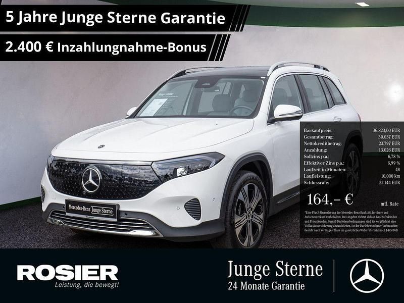 Weiss / polarweiß Gebraucht 2024 Mercedes EQB300 Advanced Plus SUV | 36.823 € (Fairer Preis) - Bild 1/3
