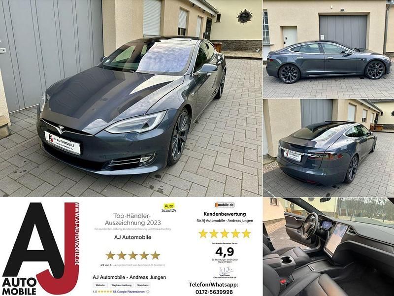 Grau (grau) Gebraucht 2018 Tesla Model S Kleinwagen | 37.490 € (Guter Preis) - Bild 1/4