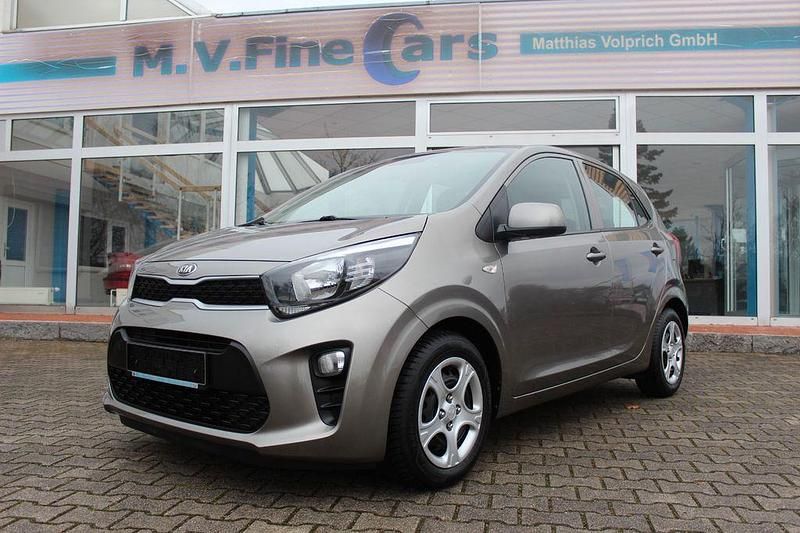 Silber Gebraucht 2018 Kia Picanto Edition 7 Kleinwagen | 9.200 € (Fairer Preis) - Bild 1/4