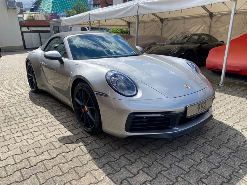 Silber Gebraucht 2019 Porsche 911 Carrera S Cabriolet Cabrio | 122.992 € (Guter Preis) - Bild 1/4