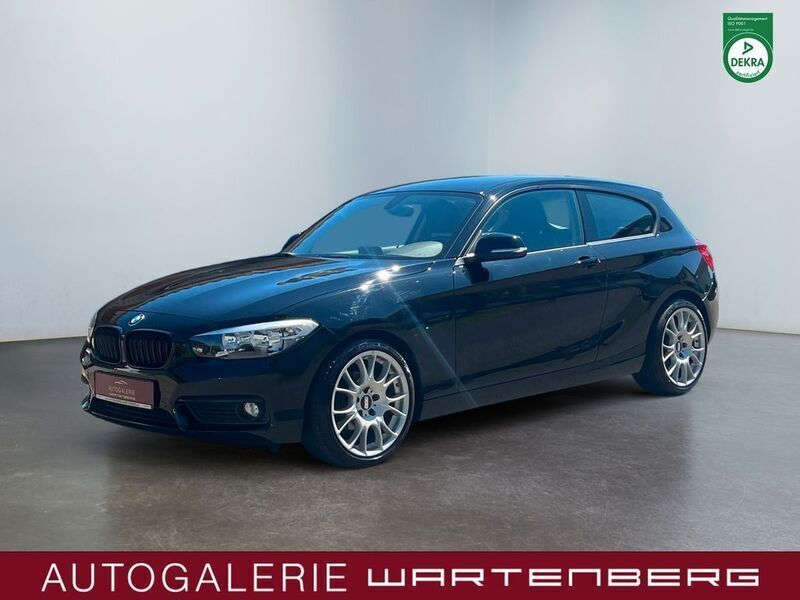 Schwarz Gebraucht 2016 BMW 116 Advantage Kleinwagen | 10.480 € (Guter Preis) - Bild 1/4