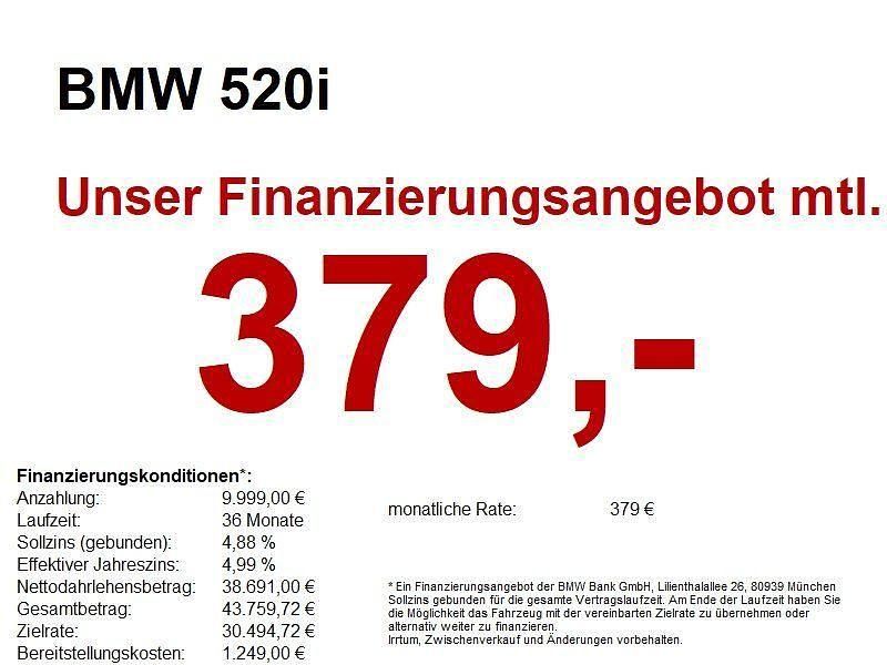 Neu BMW 520 190 PS (139 kW) 2026 Grau Limousine