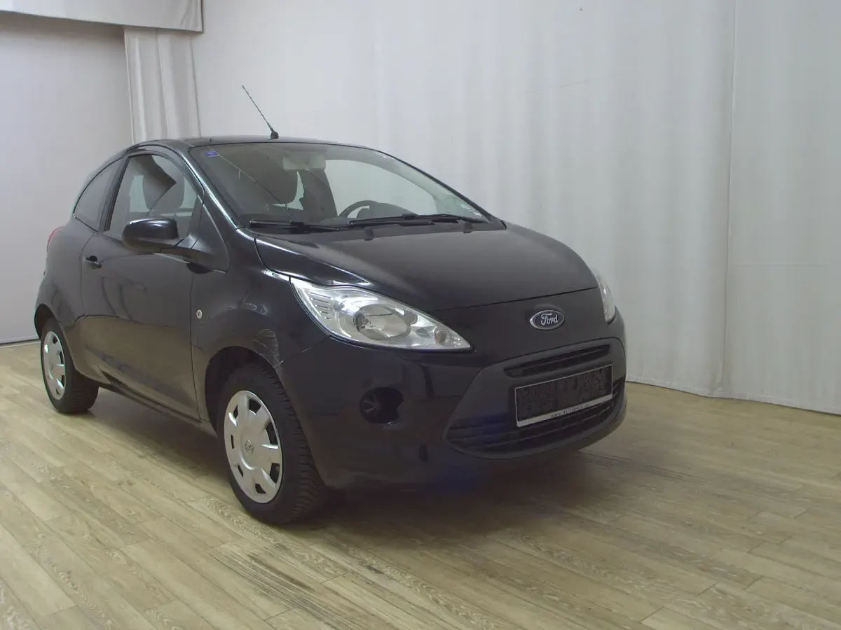 Gebraucht Ford Ka 69 PS (50 kW) 2012 Midnight schwarz metallic Kleinwagen