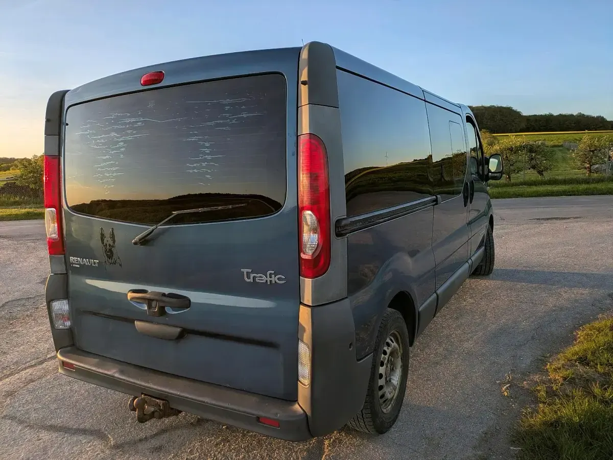 Occasion Renault Trafic 114 ch (83 kW) 2008 Bleue Monospace