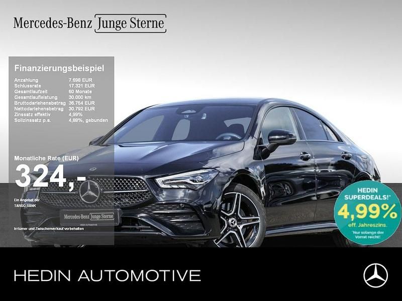Schwarz Gebraucht 2025 Mercedes CLA250e AMG Limousine | 39.700 € (Etwas zu teuer) - Bild 1/4
