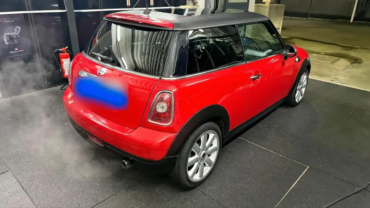 Usata Mini Cooper 95 CV (69 kW) 2010 Rosso Utilitaria