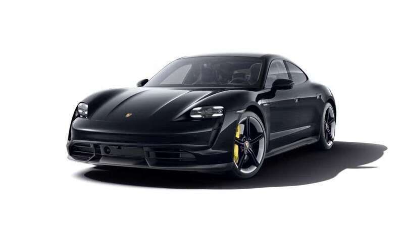 Tiefschwarzmetallic Gebraucht 2021 Porsche Taycan Turbo S Limousine | 87.490 € (Guter Preis) - Bild 1/4