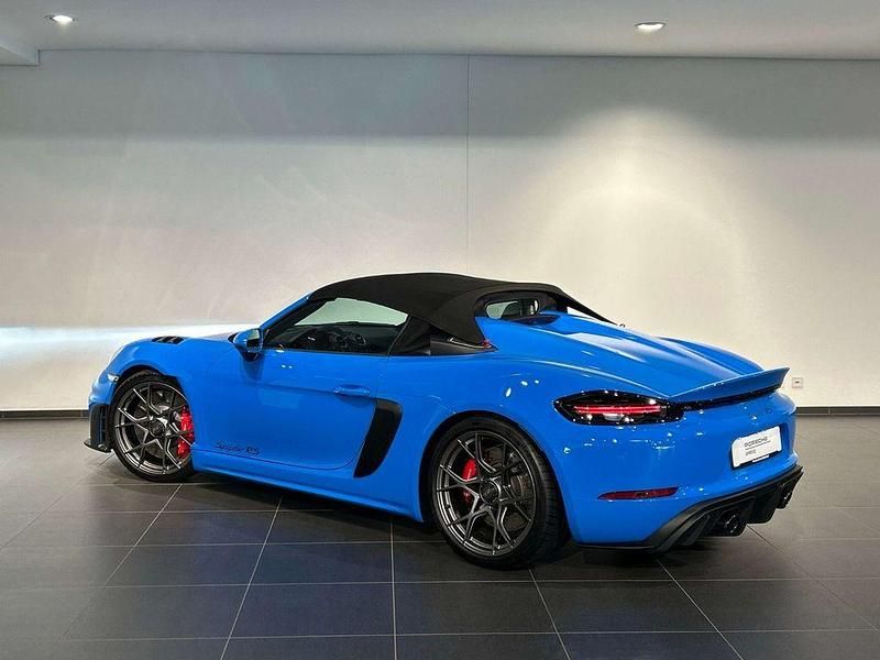Gebraucht Porsche 718 Spyder 500 PS (367 kW) 2024 Blau Cabrio