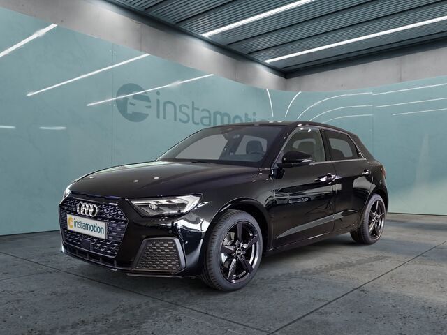 Schwarz Gebraucht 2024 Audi A1 Sportback S-Line Kleinwagen | 28.380 € (Teuer) - Bild 1/2