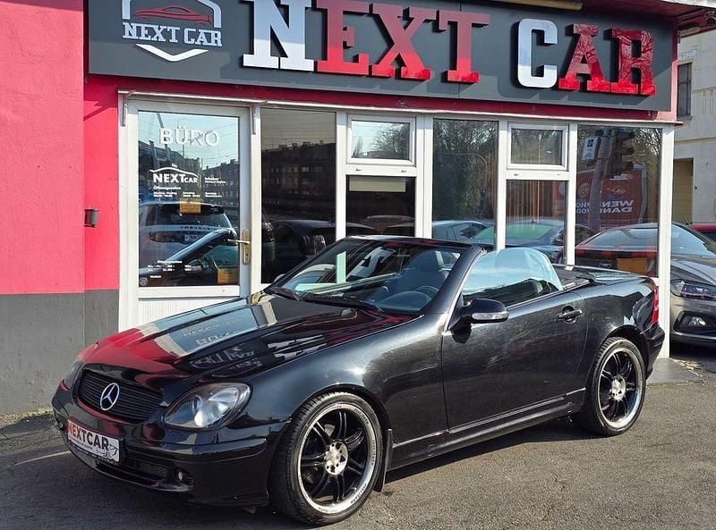 Gebraucht Mercedes SLK200 163 PS (119 kW) 2003 Schwarz Cabrio