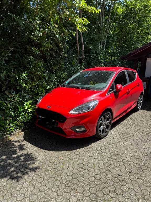 Rot Gebraucht 2020 Ford Fiesta ST-Line Kleinwagen | 14.499 € (Fairer Preis) - Bild 1/4