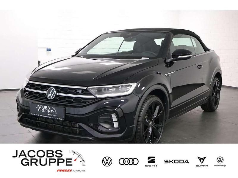 Schwarz Gebraucht 2024 VW T-Roc Cabriolet Style Cabrio | 35.679 € (Fairer Preis) - Bild 1/4