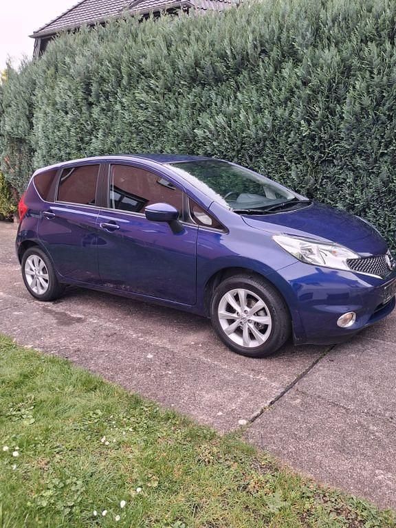 Gebraucht Nissan Note Acenta 98 PS (72 kW) 2016 Blau Limousine