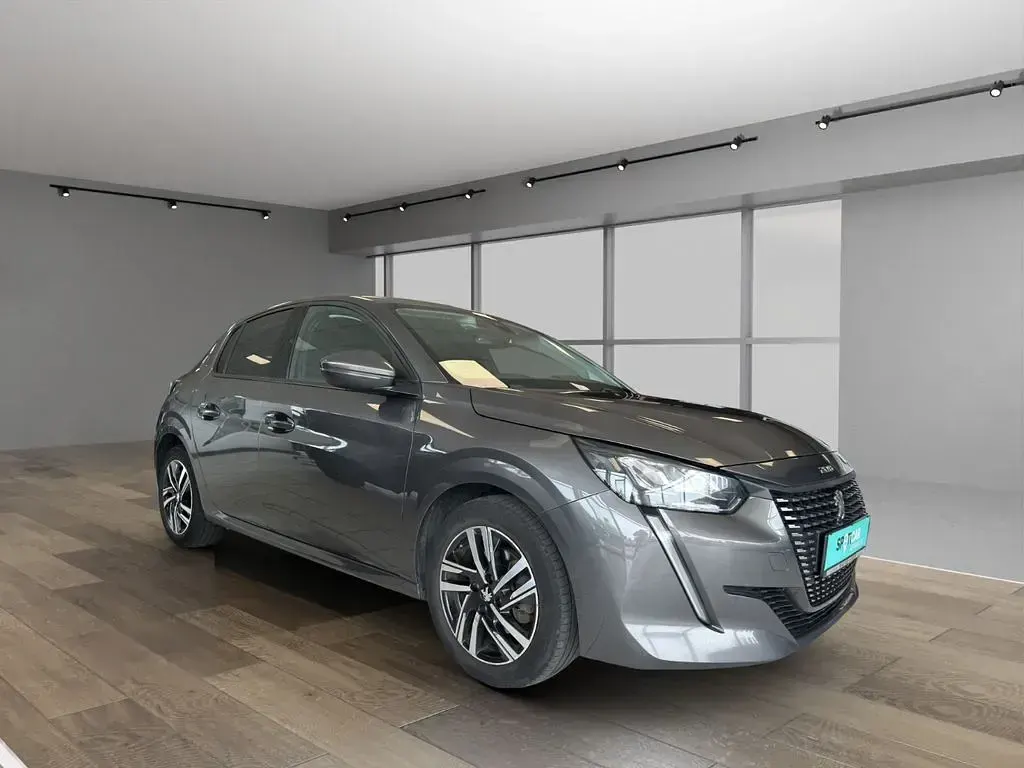 Gebraucht Peugeot 208 Allure 101 PS (74 kW) 2021 Platinum grau Kleinwagen