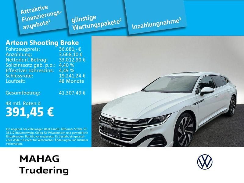 Weiß Gebraucht 2023 VW Arteon R-line Limousine | 36.681 € (Fairer Preis) - Bild 1/2
