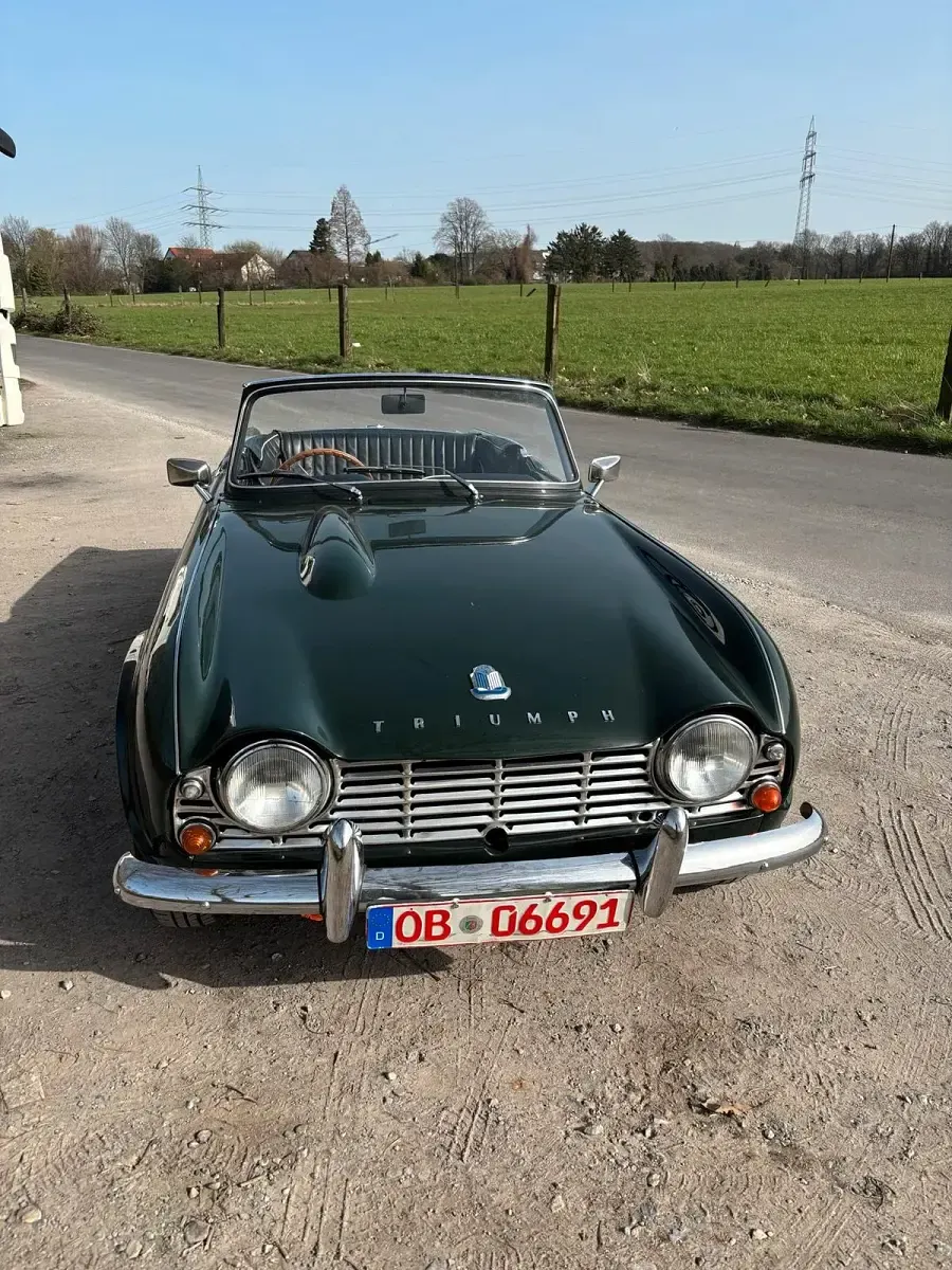 Gebraucht Triumph TR4 100 PS (73 kW) 1964 Grün Cabrio