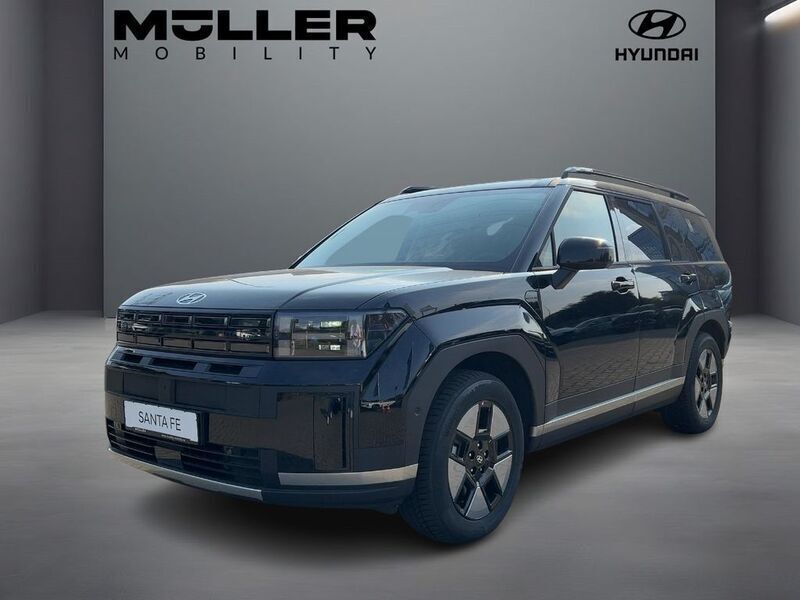 Schwarz Neu 2024 Hyundai Santa Fe Intro Edition SUV | 51.888 € - Bild 1/4