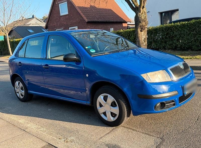 Gebraucht Skoda Fabia 75 PS (55 kW) 2008 Blau Kleinwagen