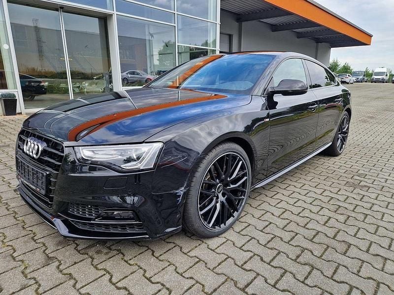 Schwarz Gebraucht 2015 Audi A5 Sportback Sport Limousine | 19.250 € (Guter Preis) - Bild 1/4