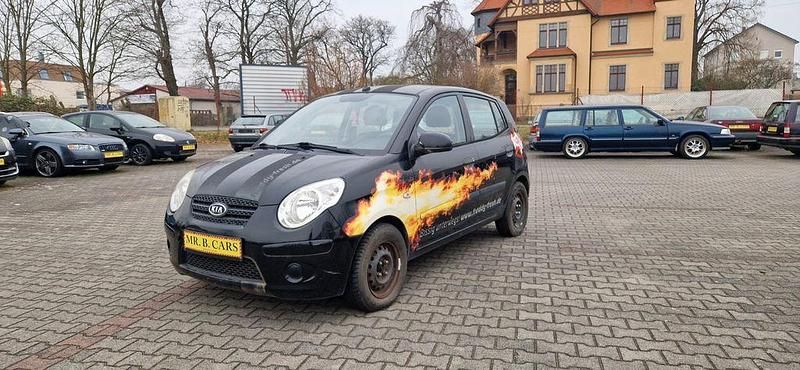 Schwarz Gebraucht 2011 Kia Picanto Attract Kleinwagen | 950 € (Superpreis) - Bild 1/4