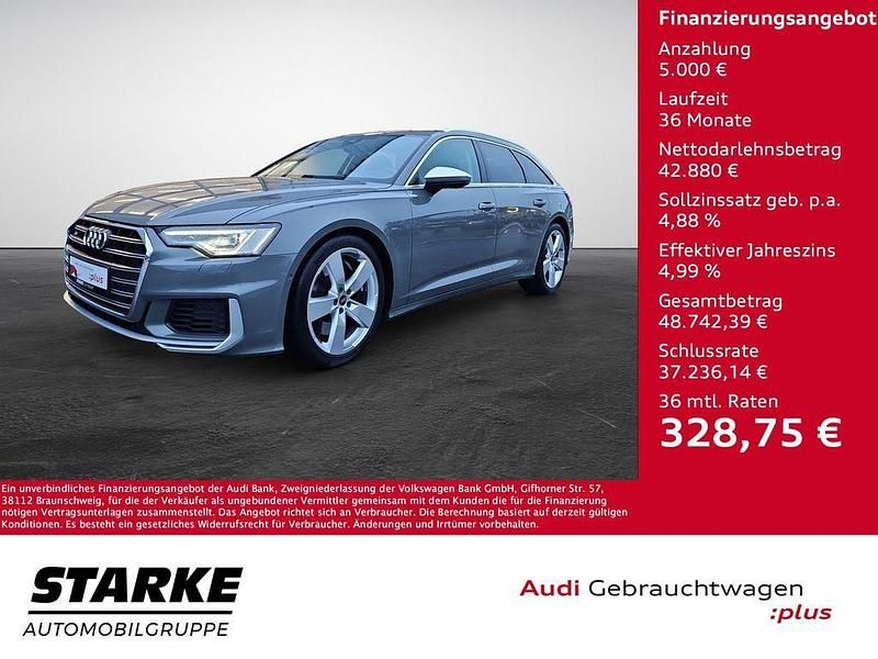 Chronosgrau metallic Gebraucht 2023 Audi S6 Ambiente Kombi | 47.880 € - Bild 1/4