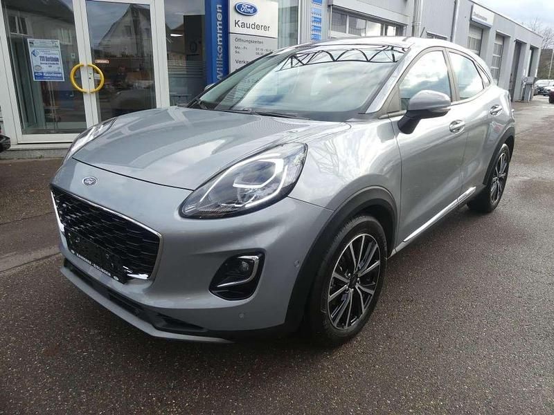 Solar silver metallic Gebraucht 2023 Ford Puma Titanium X SUV | 21.790 € (Fairer Preis) - Bild 1/4