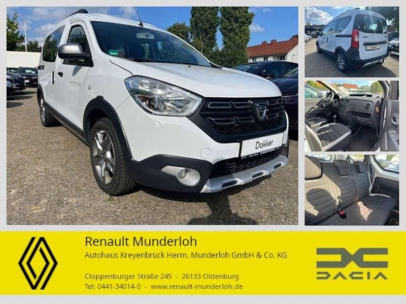 Gletscherweiss Gebraucht 2020 Dacia Dokker Stepway Van | 14.950 € (Fairer Preis) - Bild 1/4