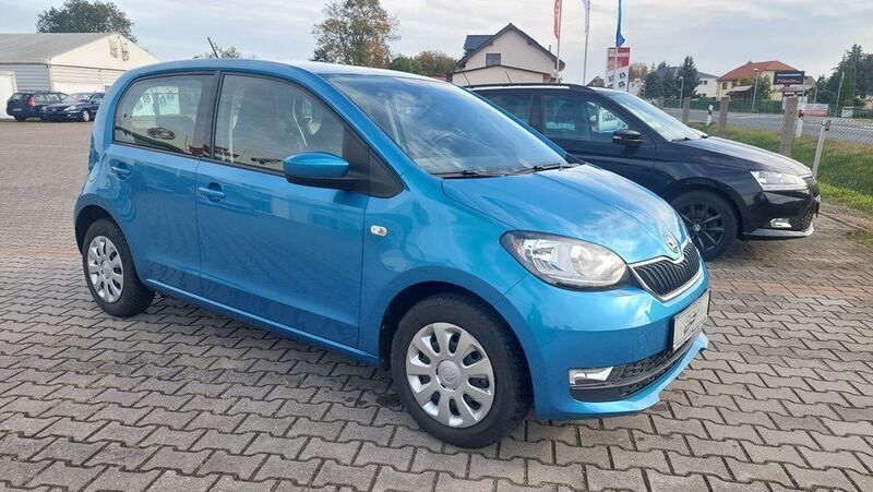 Blau Gebraucht 2018 Skoda Citigo Style Kleinwagen | 10.900 € (Etwas zu teuer) - Bild 1/4