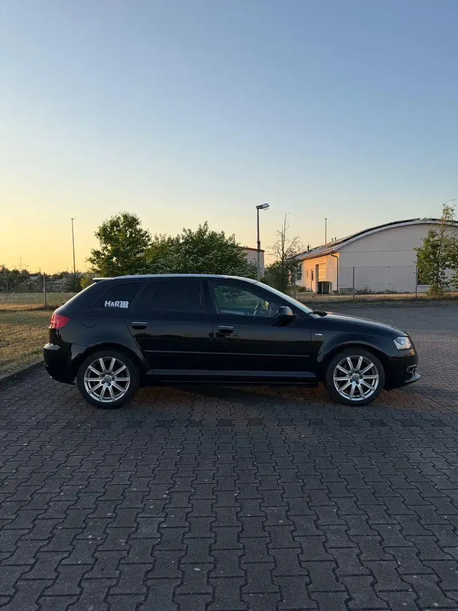 Gebraucht Audi A3 Sportback S-Line 170 PS (125 kW) 2011 Schwarz Kleinwagen