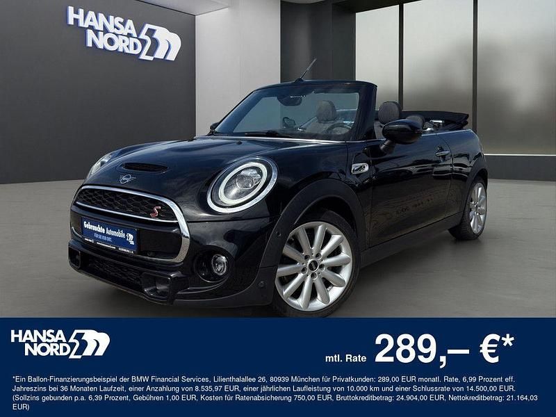 Schwarz / midnight black (metallic) Gebraucht 2021 Mini Cooper S Cabriolet Cabrio | 28.950 € (Fairer Preis) - Bild 1/4