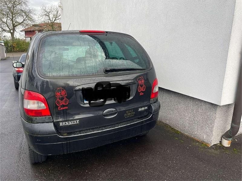 Schwarz Gebraucht 2002 Renault Scénic Van / Kleinbus | 500 € (Guter Preis) - Bild 1/4