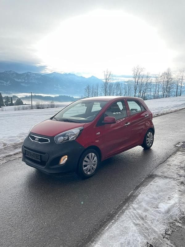 Rot Gebraucht 2014 Kia Picanto Kleinwagen | 2.900 € (Superpreis) - Bild 1/4